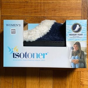 Women’s Isotoner memory foam house slippers